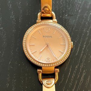 Fossil Rose Gold Watch